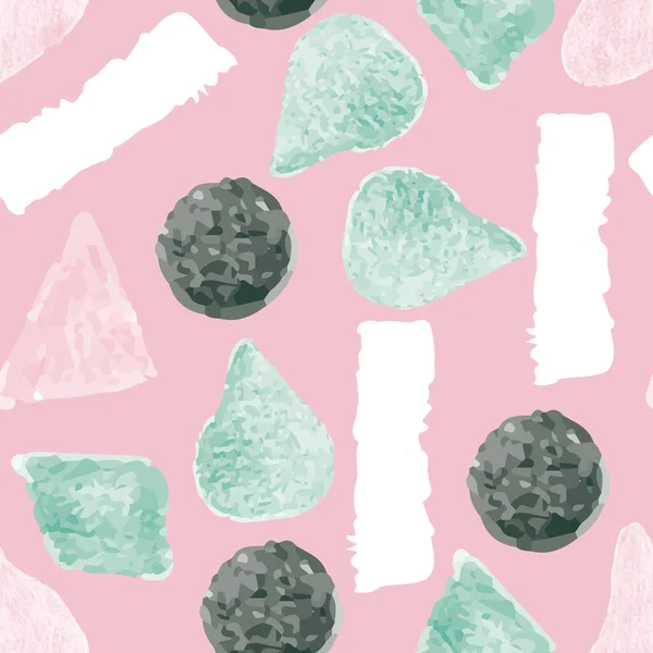 Colorful candy like hand drawn repeat pattern print background