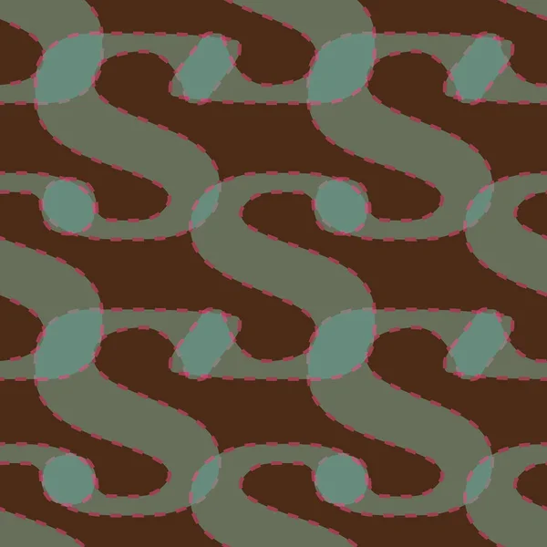 S aus dem alfabet repeat pattern print hintergrund — Stockvektor