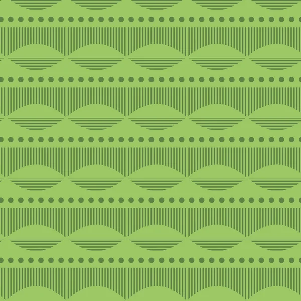 Vert zen tangel art répéter motif imprimer fond — Image vectorielle