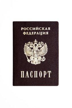 Rusya Federasyonu vatandaşının pasaportu.