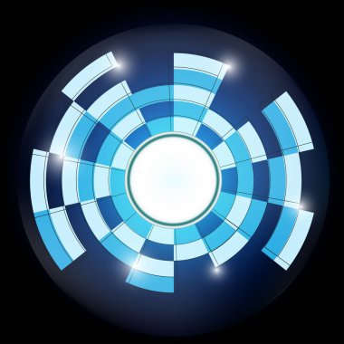 Çeşitli teknoloji öğeleri yüksek teknoloji iletişim kavramı yenilik arka plan arka plan 