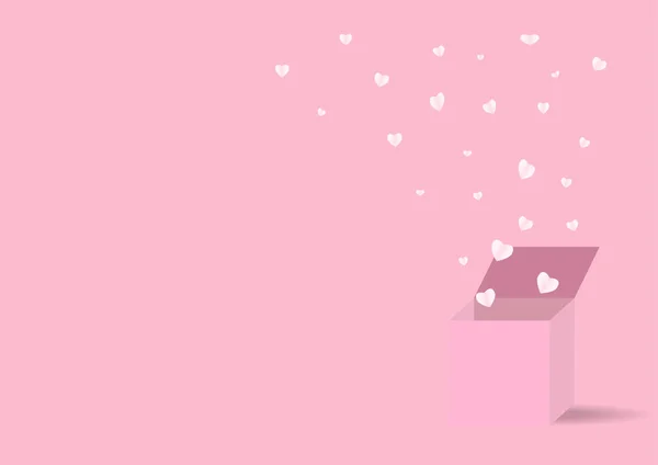 Feliz Día San Valentín Concepto Vector Ilustración — Archivo Imágenes Vectoriales