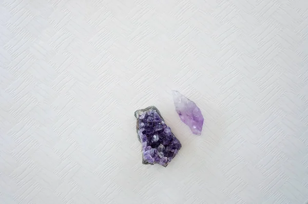Spiritual healing amethyst crystals or gemstones are used to uplift intuition, to bring good energy and positive vibrations along with balance and peace in mind.