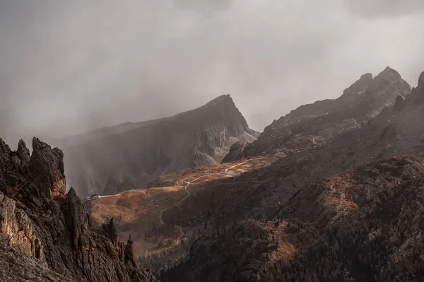 Belle vue sur la montagne. Dolomites Alpes, Italie — Photo