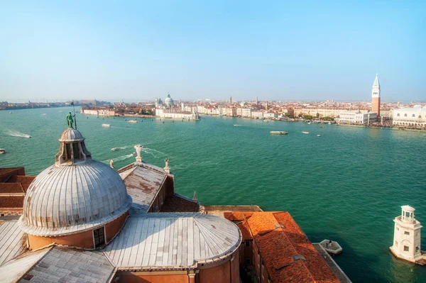 Panoramablick von oben. Venedig, Italien — Stockfoto