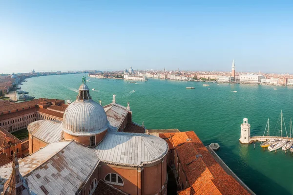 Panoramablick von oben. Venedig, Italien — Stockfoto