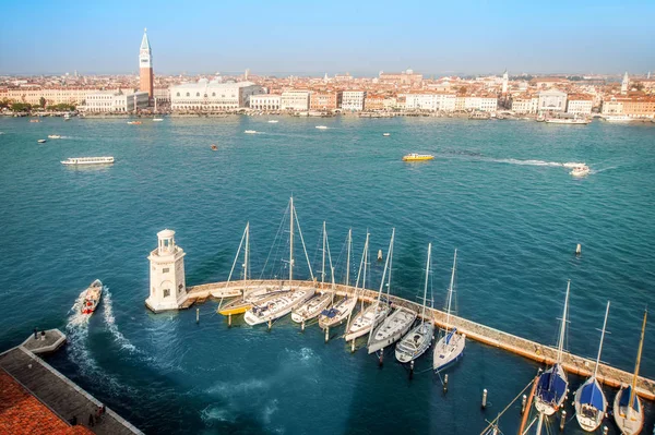 Panoramablick von oben. Venedig, Italien — Stockfoto