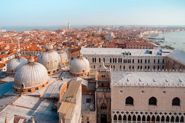 Venetië Italië November 2017 Uitzicht Stad Vanuit Lucht — Stockfoto