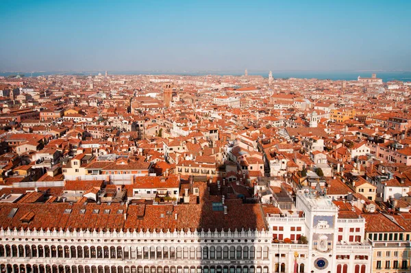 Venetië Italië November 2017 Uitzicht Stad Vanuit Lucht — Stockfoto