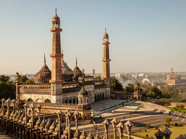 Lucknow Uttar Pradesh Hindistan Şubat 2015 Asfi Camiinin Eski Kentteki — Stok fotoğraf