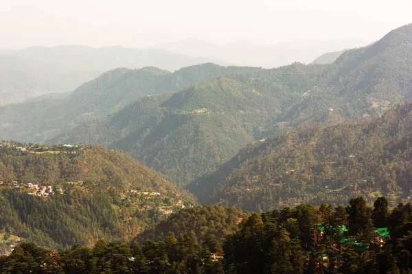 Sopé Das Montanhas Himalaia Nos Arredores Cidade Shimla Índia — Fotografia de Stock
