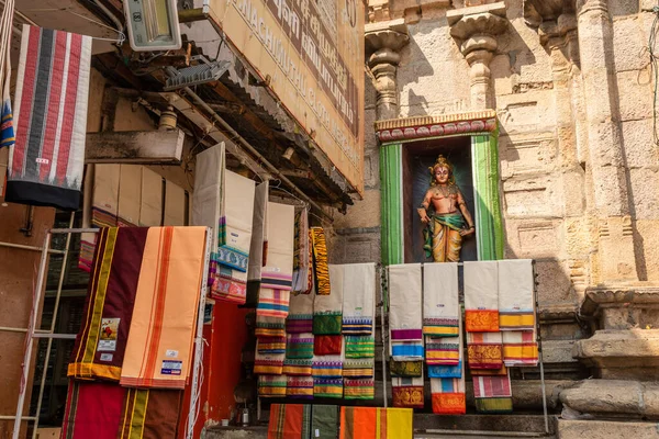 Trichy Tamil Nadu India February 2020 Traditional South Indian Loincloths — 图库照片