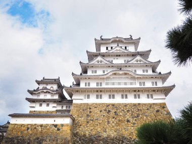 Himeji Castle or White Heron Castle, Japan.
