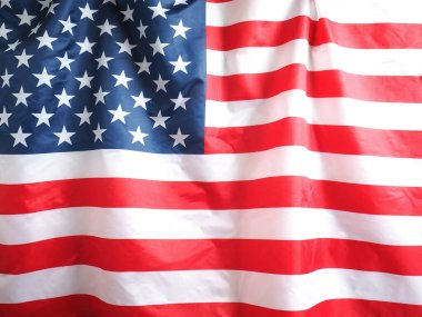 4 Temmuz bayramı için Amerikan bayrağının kapanışı. Bayrak günün kutlu olsun.