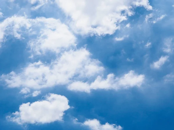 Blå Himmel Och Moln För Naturlig Bakgrund Molnlandskap — Stockfoto