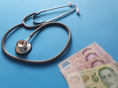 Sağlık hizmetleri, Singapur parası ve tıbbi kontrol için steteskop yatırımları