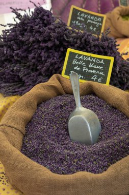 Lavender flowers in the bag
