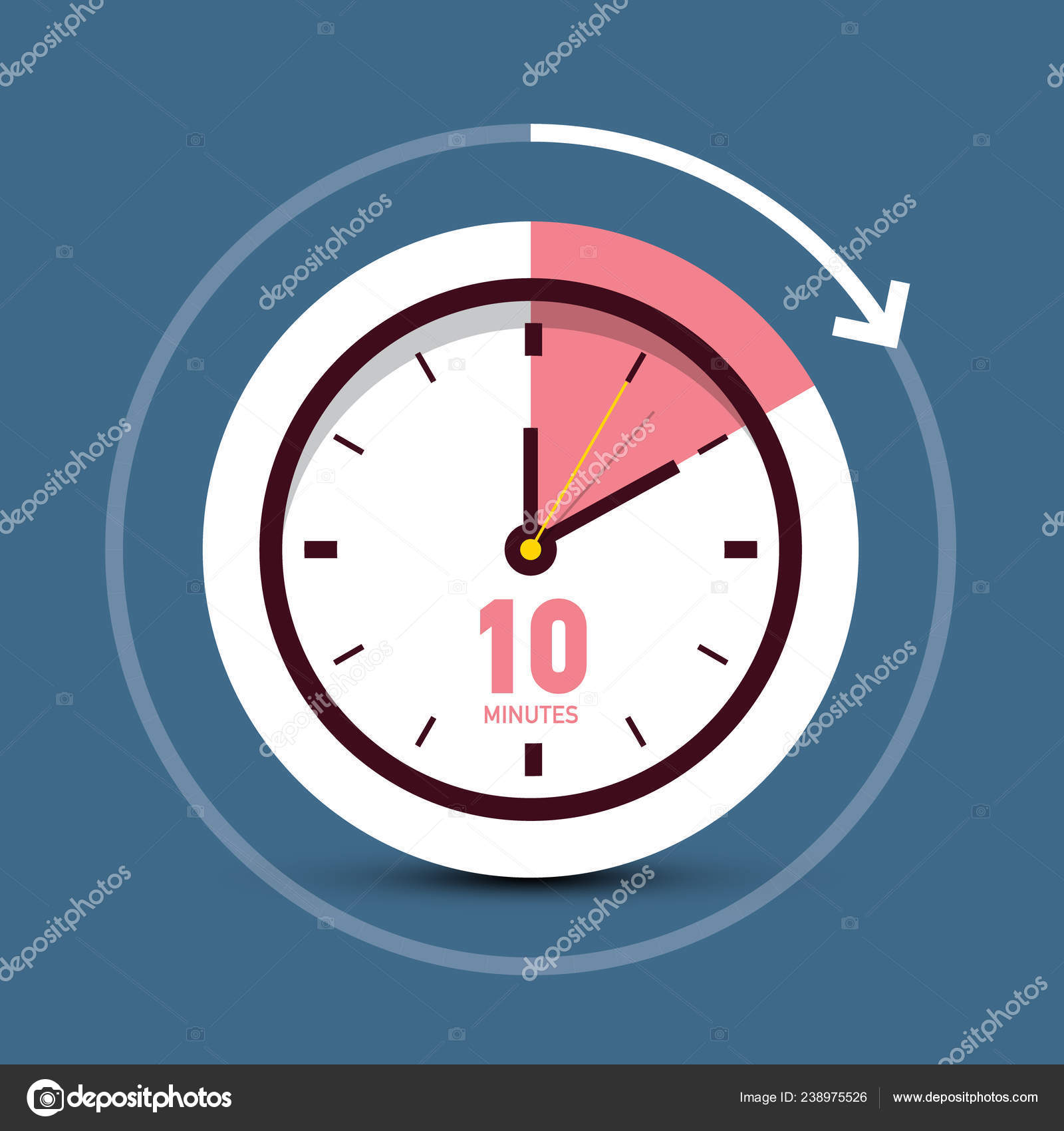 Reloj de 10 minutos sale