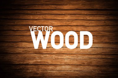 Ahşap arka plan. Kahverengi vektör ahşap zemin.