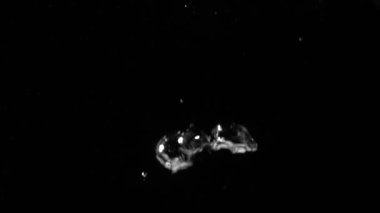 Hava kabarcıkları suyun altında