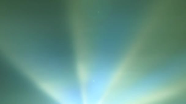 Fond : lumières vives dans la fumée 