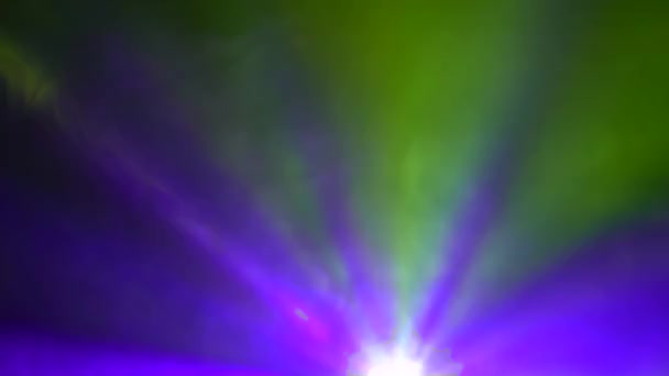 Renkli ışıklar konser performansları için arka plan — Stok video