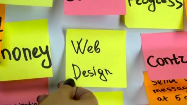 Farklı etiket ile word web tasarım Yönetim Kurulu ile etiket