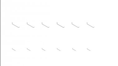 Petek geometrik satırlarından oluşur. Beyaz arka plan