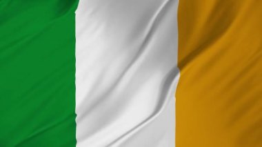 Ulusal İrlanda tam 2 in 1 döngü sorunsuz bayrağı