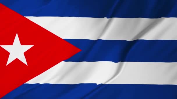 Drapeau de Cuba agitant dans le vent 2 en 1 