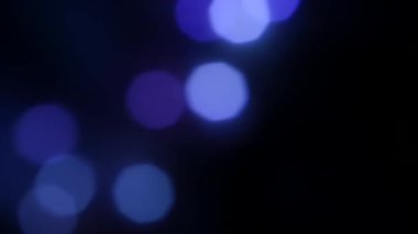 Yanıp sönen bokeh parlak parti ışıkları ile soyut bulanıklık. Yavaş hareket
