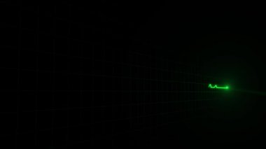 Perspektifte kalp atışı kardiyogramı