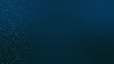 Hareketli ve yukarı doğru yükselen küçük kabarcıklar Loopable 3d animasyon.