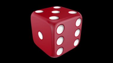 Kırmızı casino zar iplik