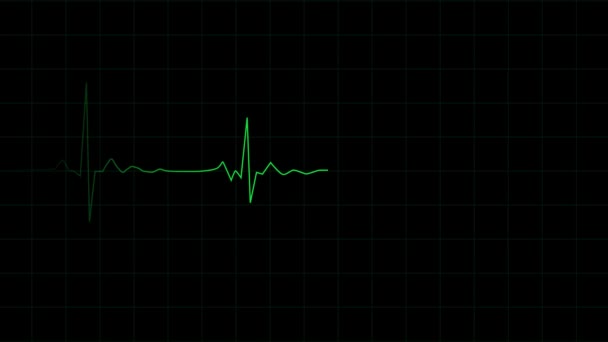 Animation green heart monitor of a man in love — Stock Video © legan80  #158333442