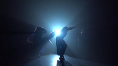 Modern bale dans eden zarif kadınlar. Yavaş çekim