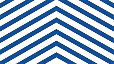 Mavi ve beyaz psikedelik optik illüzyon. Soyut hipnotik animasyon hareket arkaplanı.