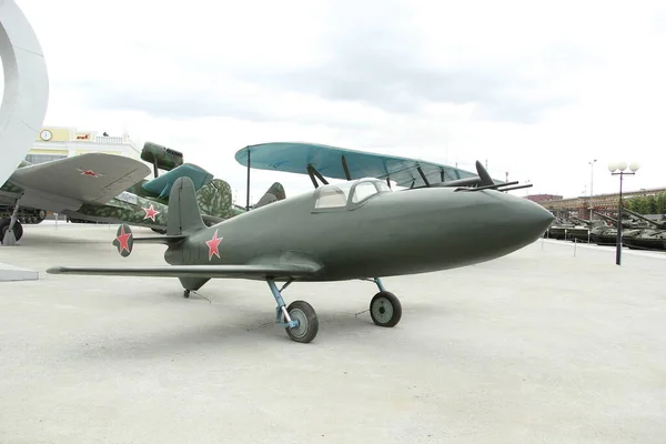 Open Air Museum Exhibition Complex Military Aviation Verkhnyaya Pyshma — Stock Photo, Image