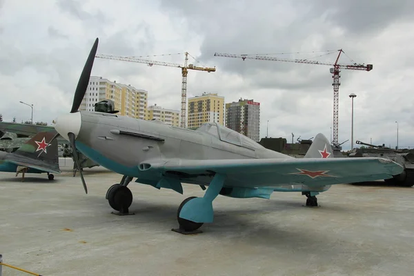 Open Air Museum Exhibition Complex Military Aviation Verkhnyaya Pyshma — Stock Photo, Image