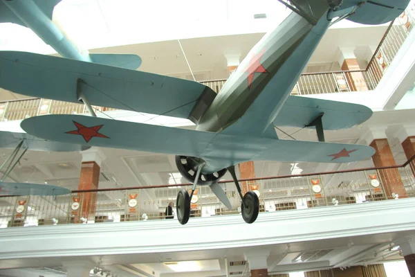 Open Air Museum Exhibition Complex Military Aviation Verkhnyaya Pyshma — Stock Photo, Image