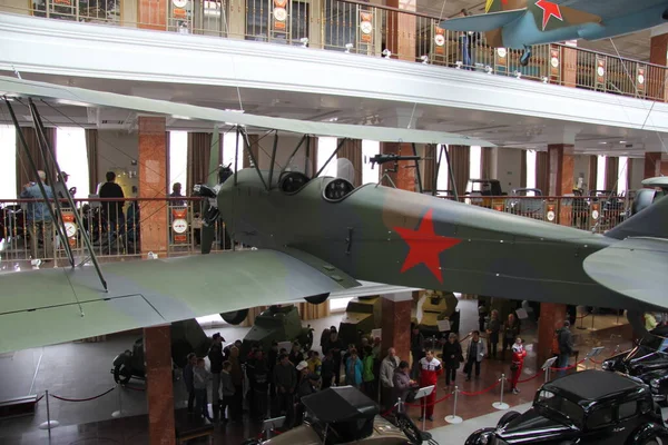 Open Air Museum Exhibition Complex Military Aviation Verkhnyaya Pyshma — Stock Photo, Image