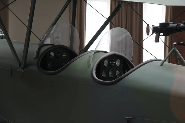 Open Air Museum Exhibition Complex Military Aviation Verkhnyaya Pyshma — Stock Photo, Image
