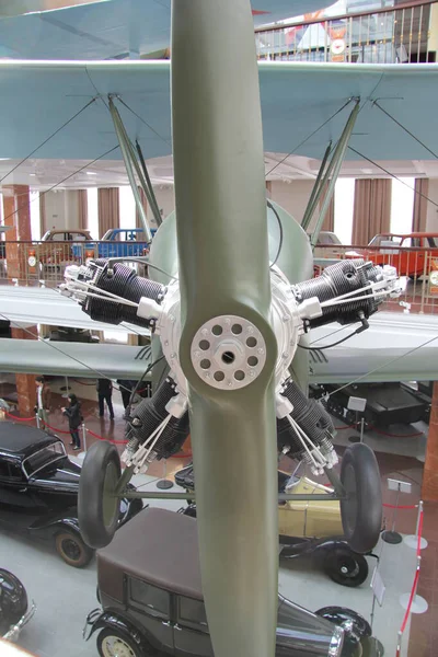 Freilichtmuseum Und Ausstellungskomplex Der Militärischen Luftfahrt Verkhnyaya Pyshma — Stockfoto
