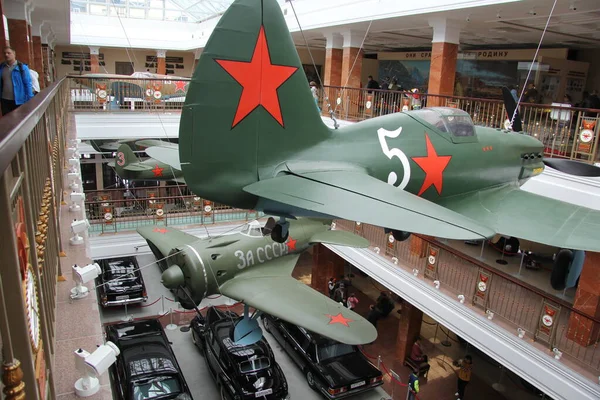 Museo Aire Libre Complejo Exposiciones Aviación Militar Verkhnyaya Pyshma —  Fotos de Stock