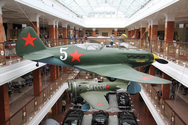 Open Air Museum Exhibition Complex Military Aviation Verkhnyaya Pyshma — Stock Photo, Image