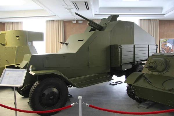 Müze Sergi Kompleksi Verkhnyaya Pyshma Açık Havada Askeri Zırhlı Araçlar — Stok fotoğraf