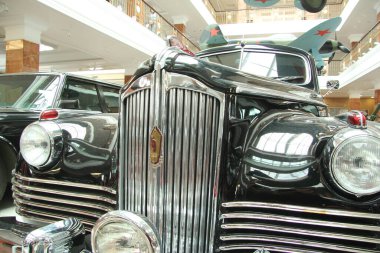 Müze ve sergi kompleksi Verkhnyaya Pyshma 'da motosiklet ve otomotiv ekipmanları