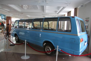 Müze ve sergi kompleksi Verkhnyaya Pyshma 'da motosiklet ve otomotiv ekipmanları