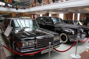 Müze ve sergi kompleksi Verkhnyaya Pyshma 'da motosiklet ve otomotiv ekipmanları