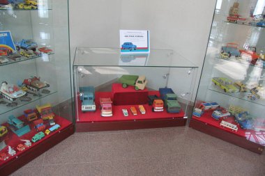 Müze ve sergi kompleksi Verkhnyaya Pyshma 'da motosiklet ve otomotiv ekipmanları